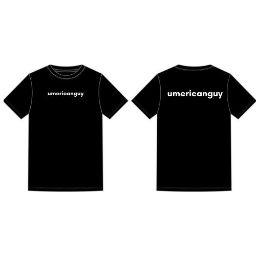 Umerican Guy T-Shirt Black & White